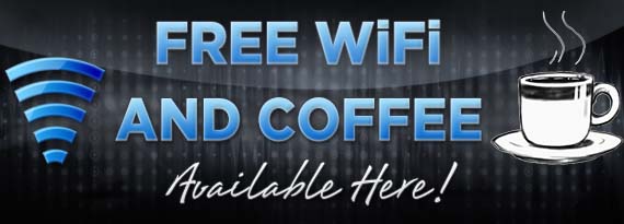 Free Wifi and Coffee